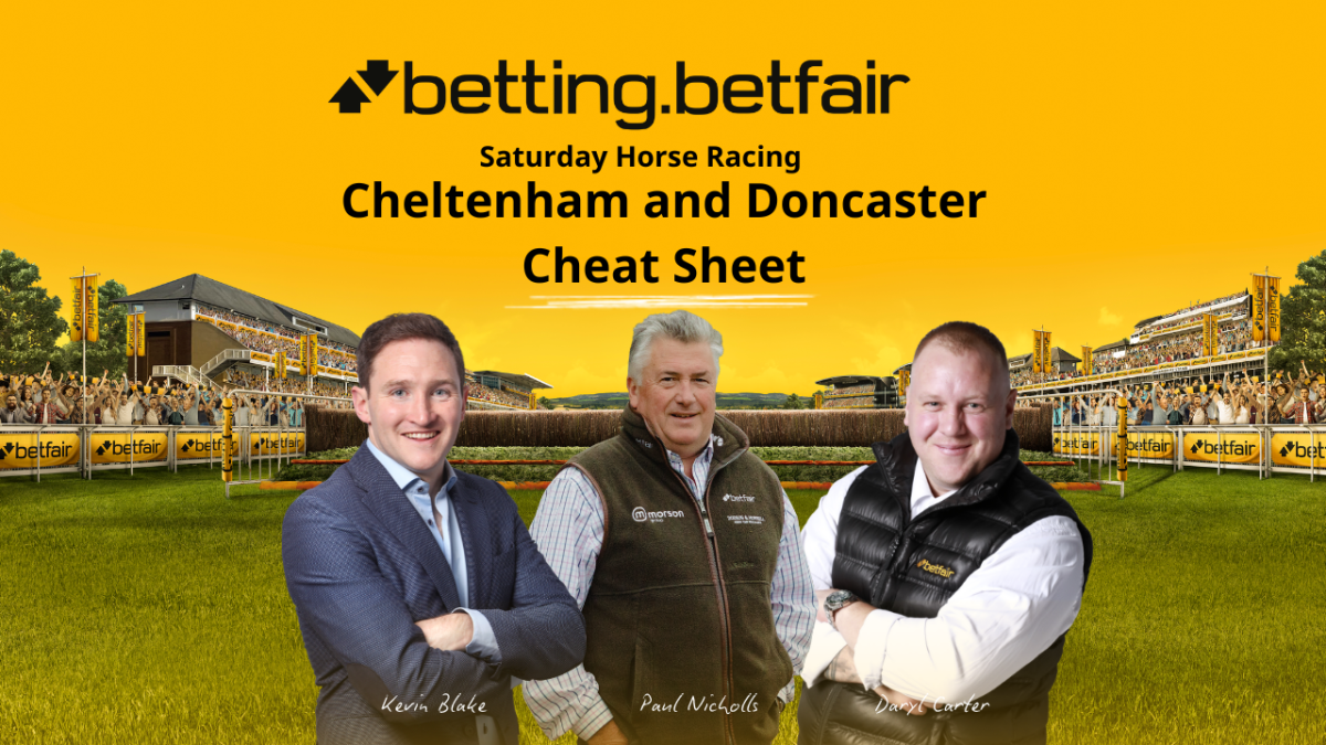 Horse racing tips from the Betfair Saturday cheat sheet